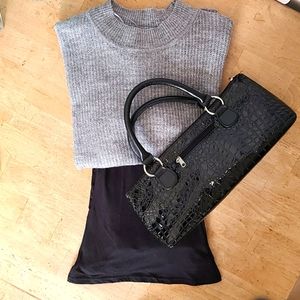FAVORITE Black Wide Leg Pants/leggings